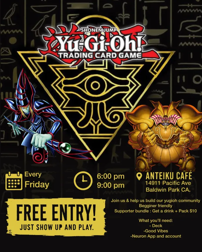 YU-GI-OH! QUICK DUEL NIGHT AT ANTEIKU ☕️