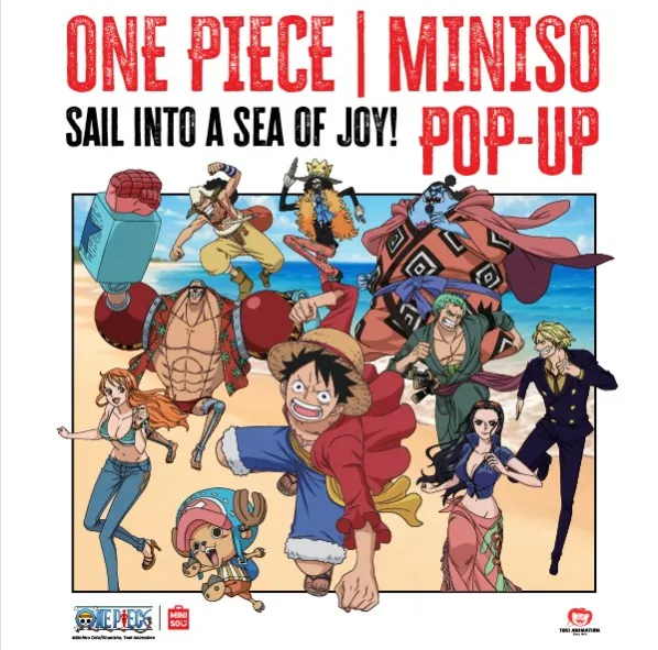 One Piece Miniso Pop Up