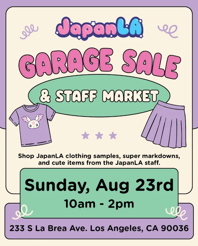 Japan LA Garage Sale 
