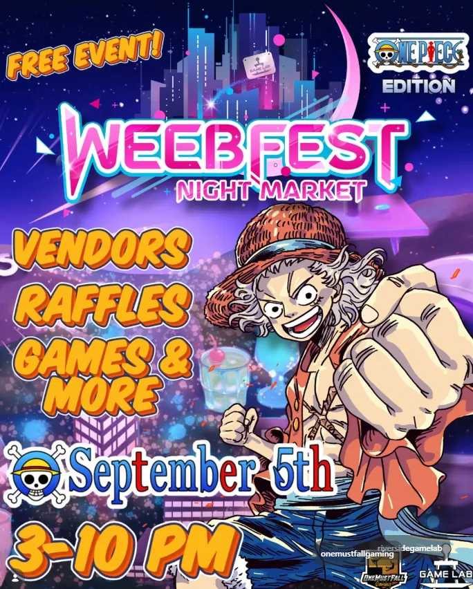 Weebfest Night Market X One Piece Edition