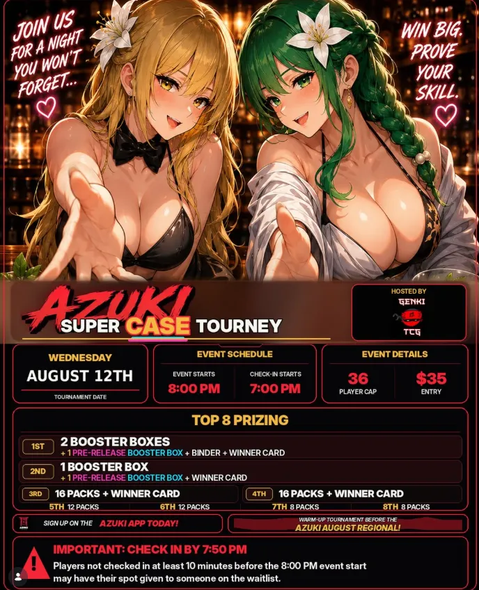 Azuki Super Case Tourney