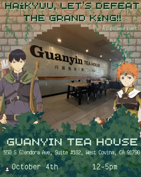 Haikyuu Cupsleeve: Let’s Defeat the Grand King