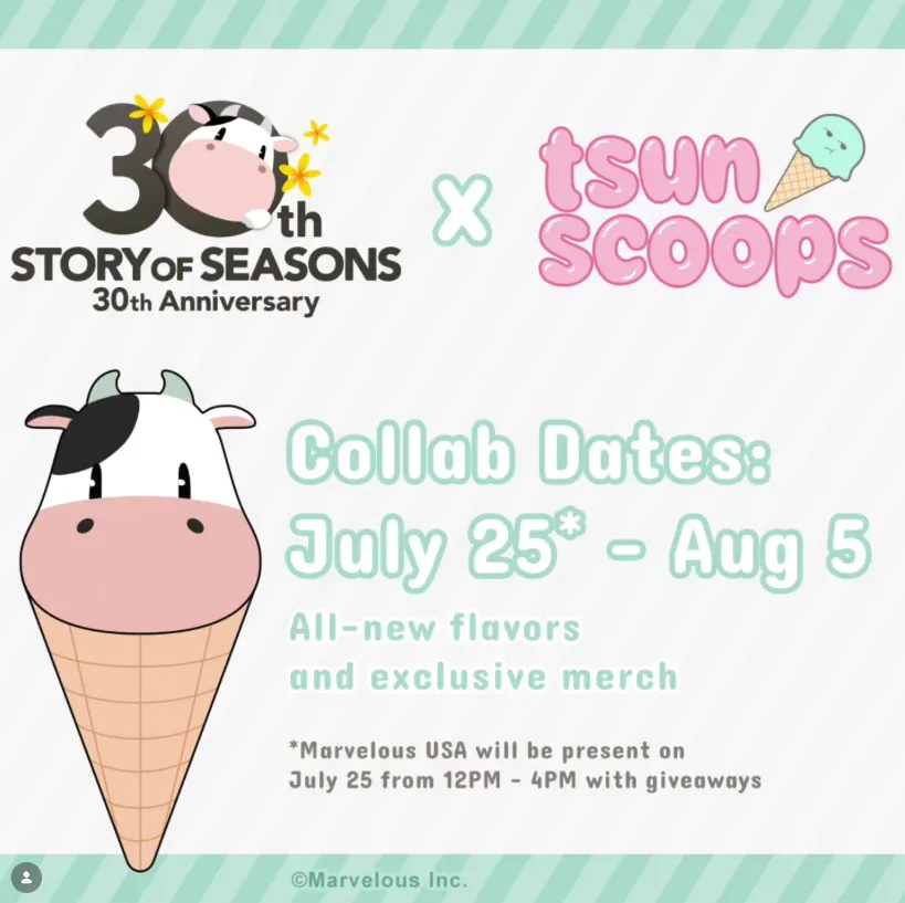 Story of Seasons X Tsunscoops