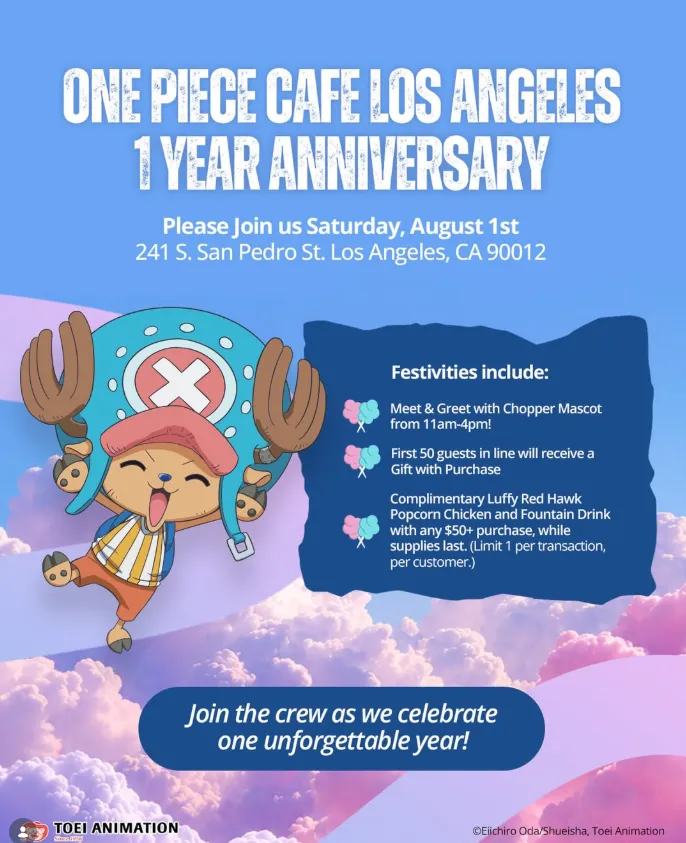 One Piece Cafe LA (Anniversary)