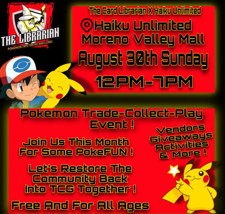 Pokemon Trade-Collect -Play Event